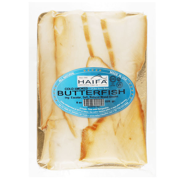Cold Smoked Sliced Butterfish – 8.01 oz (227gr)